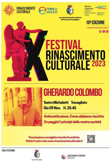 Festival Rinascimento Culturale - Gherardo Colombo