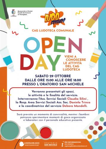 CAG - Ludoteca comunale: Open day 29.10.2022