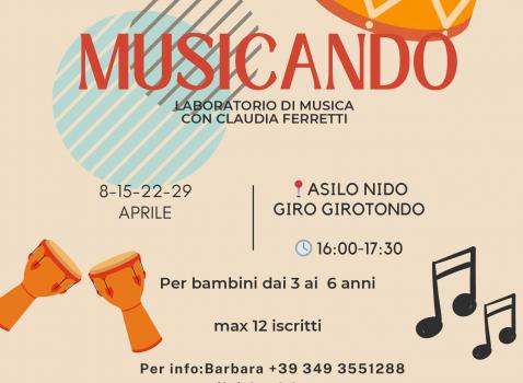 BANDO RESTIAMO INSIEME: LABORATORIO DI MUSICA